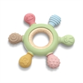 Massaggiagengive in Faggio e Silicone “TIMONE” Fresh GREEN